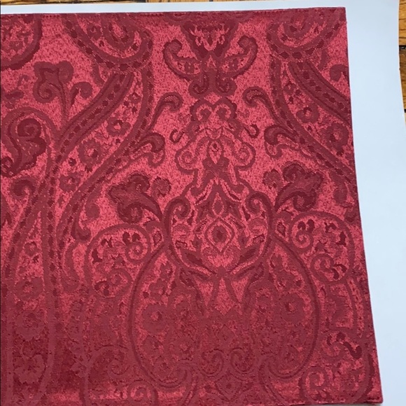 NWOT Ralph Lauren red paisley placemat 2 pieces - Picture 6 of 8